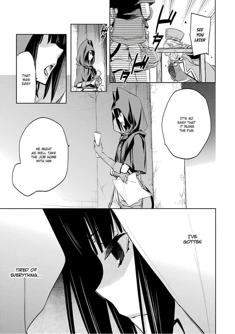 Dungeon ni Deai o Motomeru no wa Machigatte Iru Darou ka: Familia Chronicle Episode Ryu Chapter 10 page 19 - Chapter 10: Girls 00: Bounty Hunter and Assassin