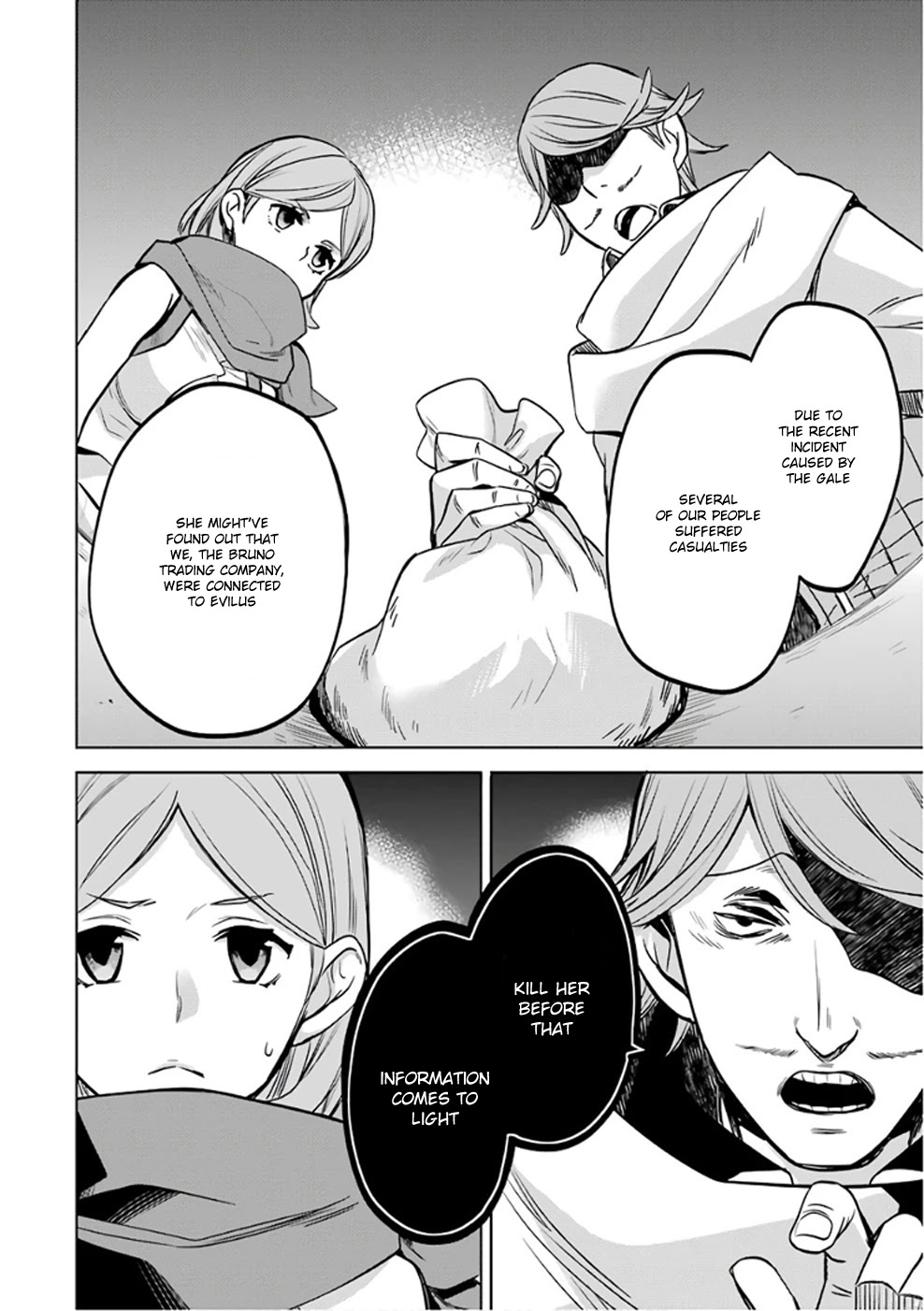 Dungeon ni Deai o Motomeru no wa Machigatte Iru Darou ka: Familia Chronicle Episode Ryu Chapter 10 page 8 - Chapter 10: Girls 00: Bounty Hunter and Assassin