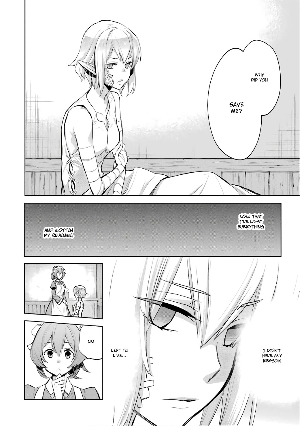 Dungeon ni Deai o Motomeru no wa Machigatte Iru Darou ka: Familia Chronicle Episode Ryu Chapter 11 page 15 - Chapter 11: Girls 01: Outstretched Hand