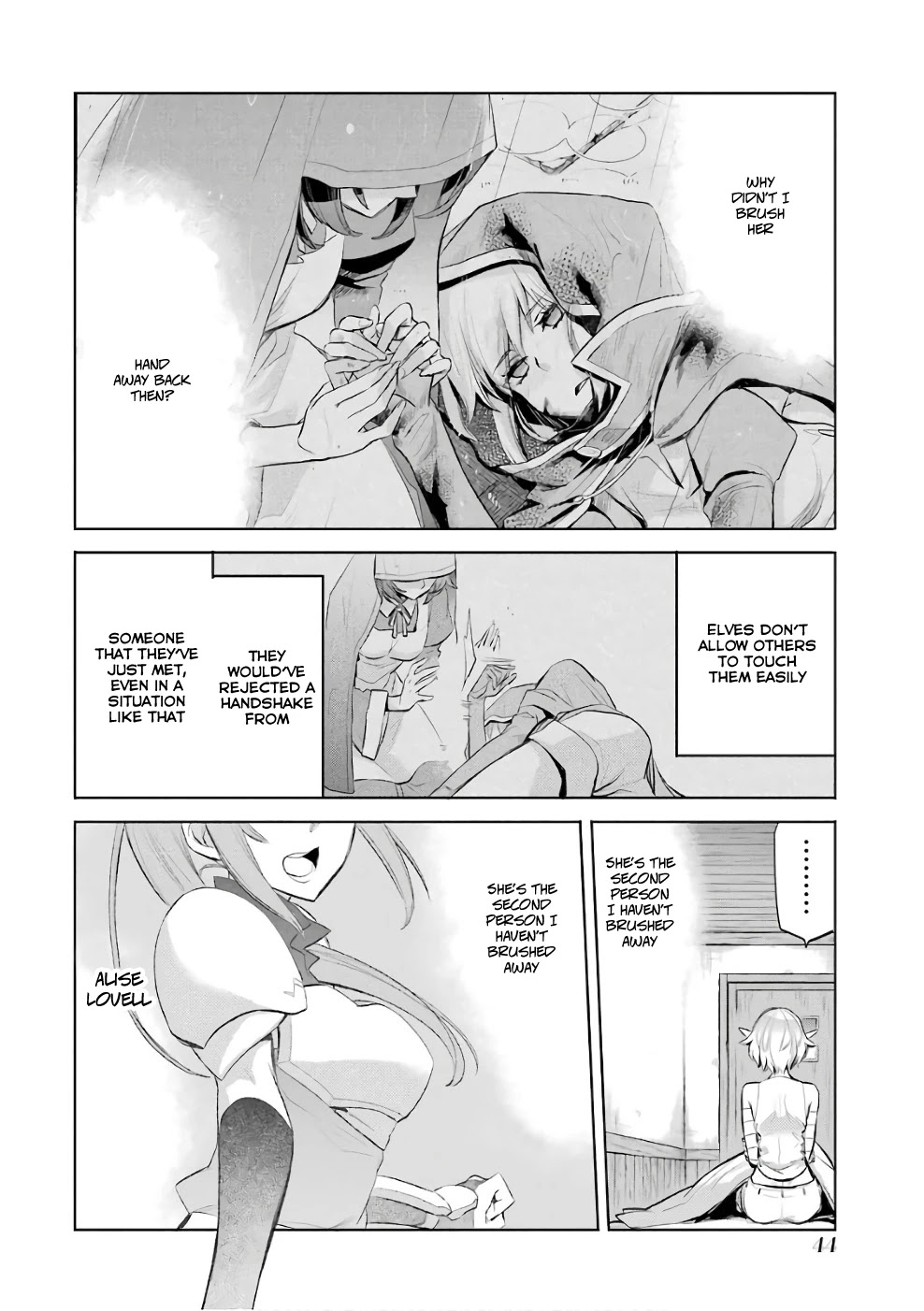 Dungeon ni Deai o Motomeru no wa Machigatte Iru Darou ka: Familia Chronicle Episode Ryu Chapter 11 page 19 - Chapter 11: Girls 01: Outstretched Hand