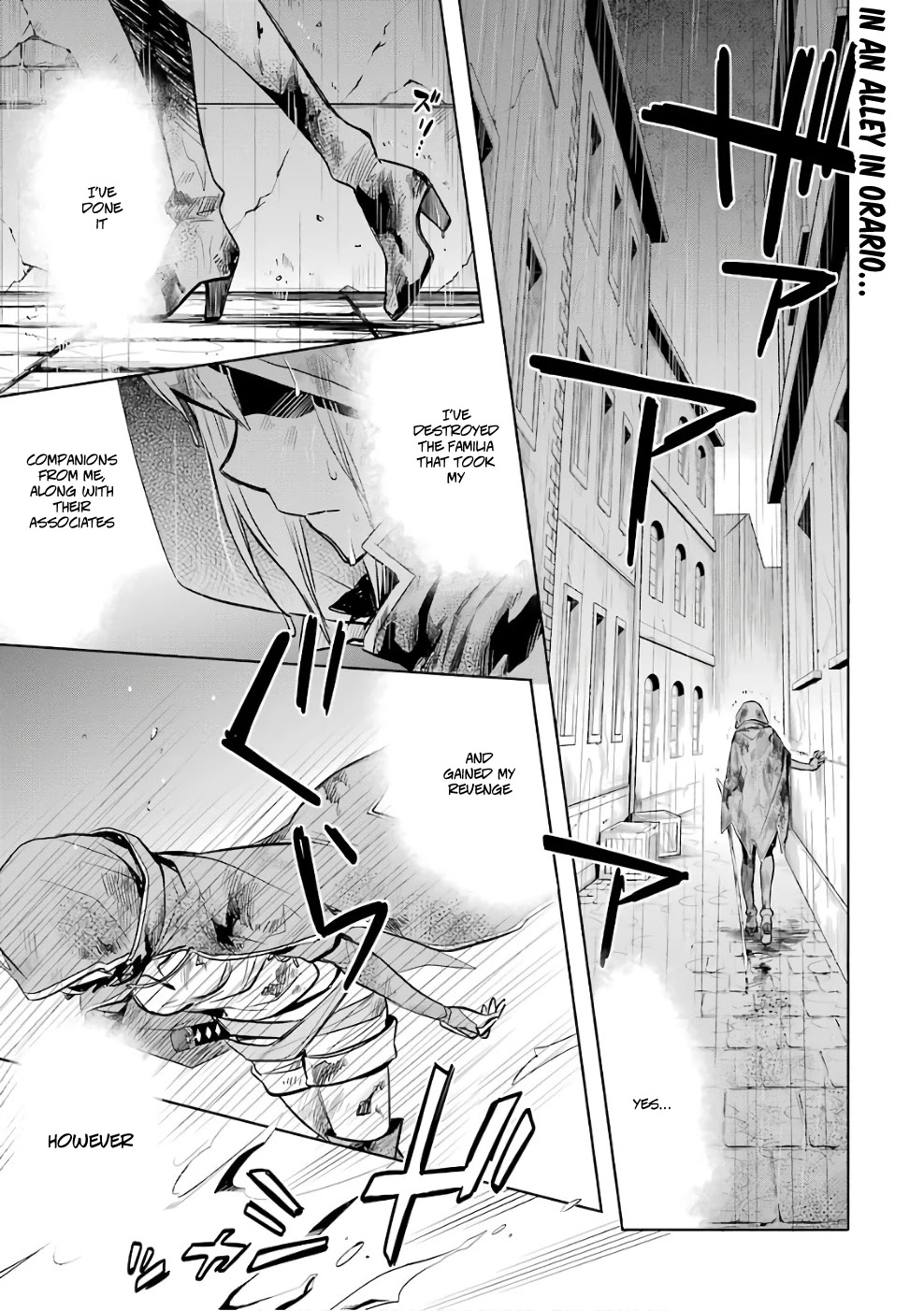 Dungeon ni Deai o Motomeru no wa Machigatte Iru Darou ka: Familia Chronicle Episode Ryu Chapter 11 page 3 - Chapter 11: Girls 01: Outstretched Hand