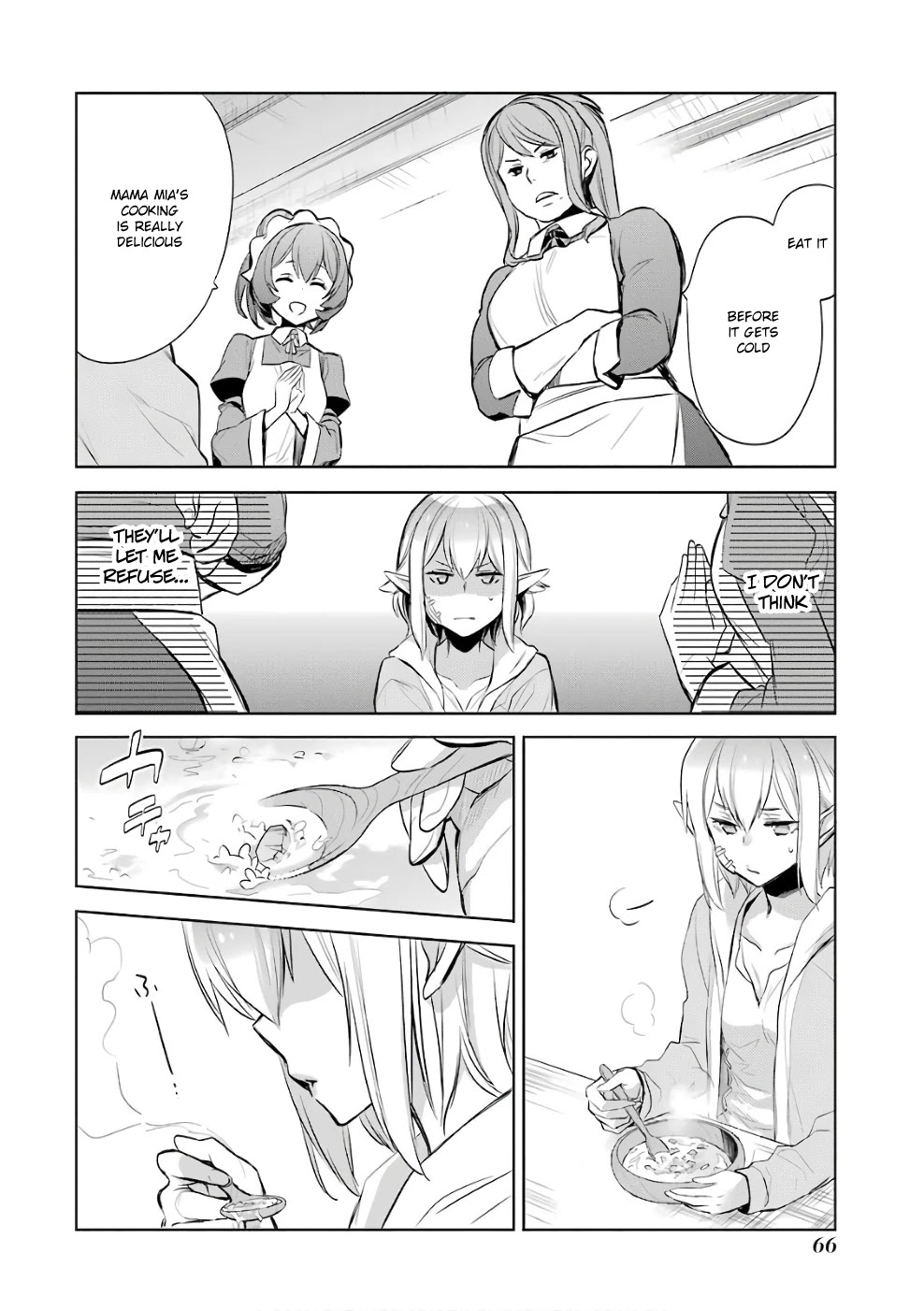 Dungeon ni Deai o Motomeru no wa Machigatte Iru Darou ka: Familia Chronicle Episode Ryu Chapter 11 page 41 - Chapter 11: Girls 01: Outstretched Hand