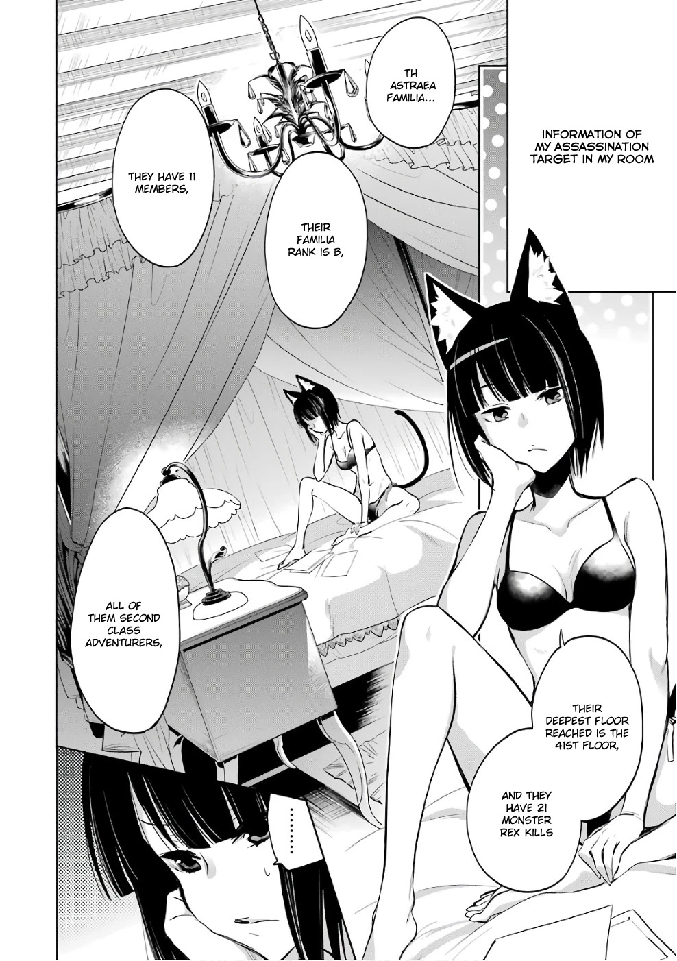 Dungeon ni Deai o Motomeru no wa Machigatte Iru Darou ka: Familia Chronicle Episode Ryu Chapter 12 page 12 - Chapter 12: Girls 02: The Hostess of Fertility