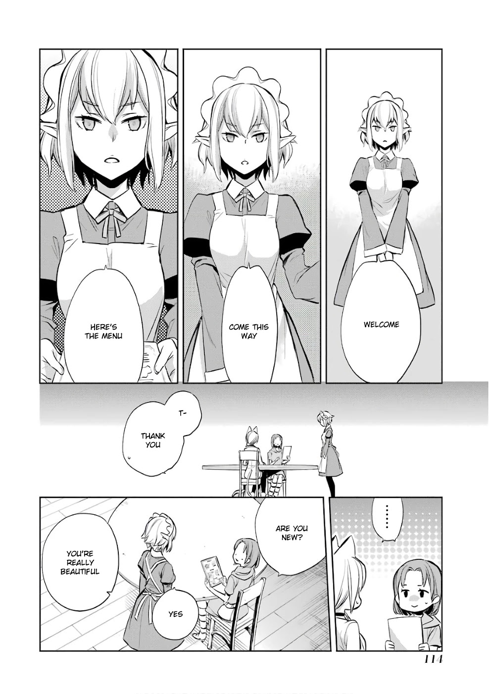 Dungeon ni Deai o Motomeru no wa Machigatte Iru Darou ka: Familia Chronicle Episode Ryu Chapter 12 page 36 - Chapter 12: Girls 02: The Hostess of Fertility