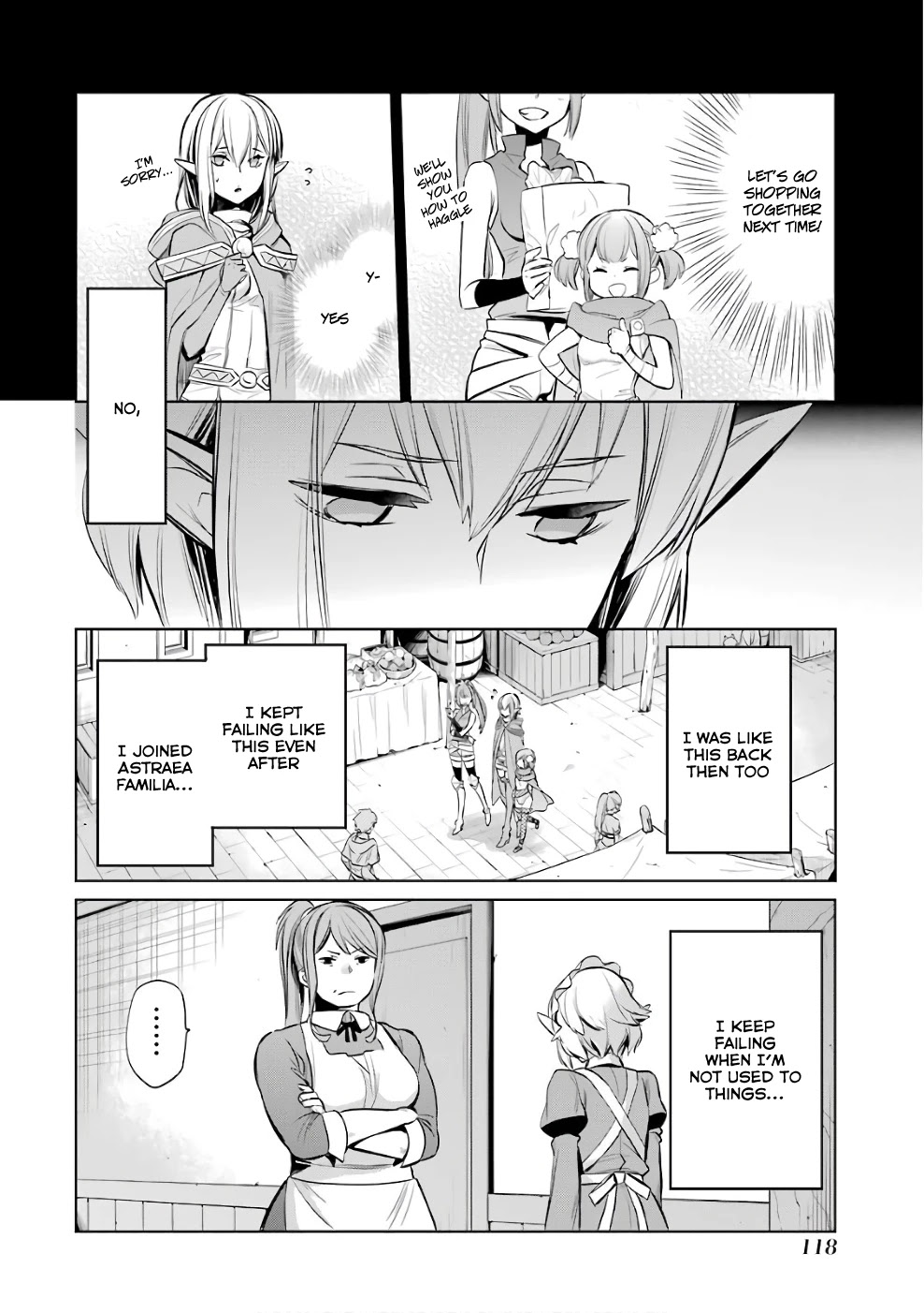 Dungeon ni Deai o Motomeru no wa Machigatte Iru Darou ka: Familia Chronicle Episode Ryu Chapter 12 page 40 - Chapter 12: Girls 02: The Hostess of Fertility