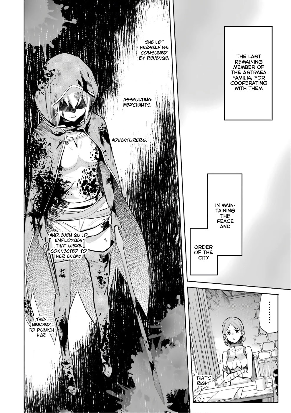 Dungeon ni Deai o Motomeru no wa Machigatte Iru Darou ka: Familia Chronicle Episode Ryu Chapter 12 page 8 - Chapter 12: Girls 02: The Hostess of Fertility