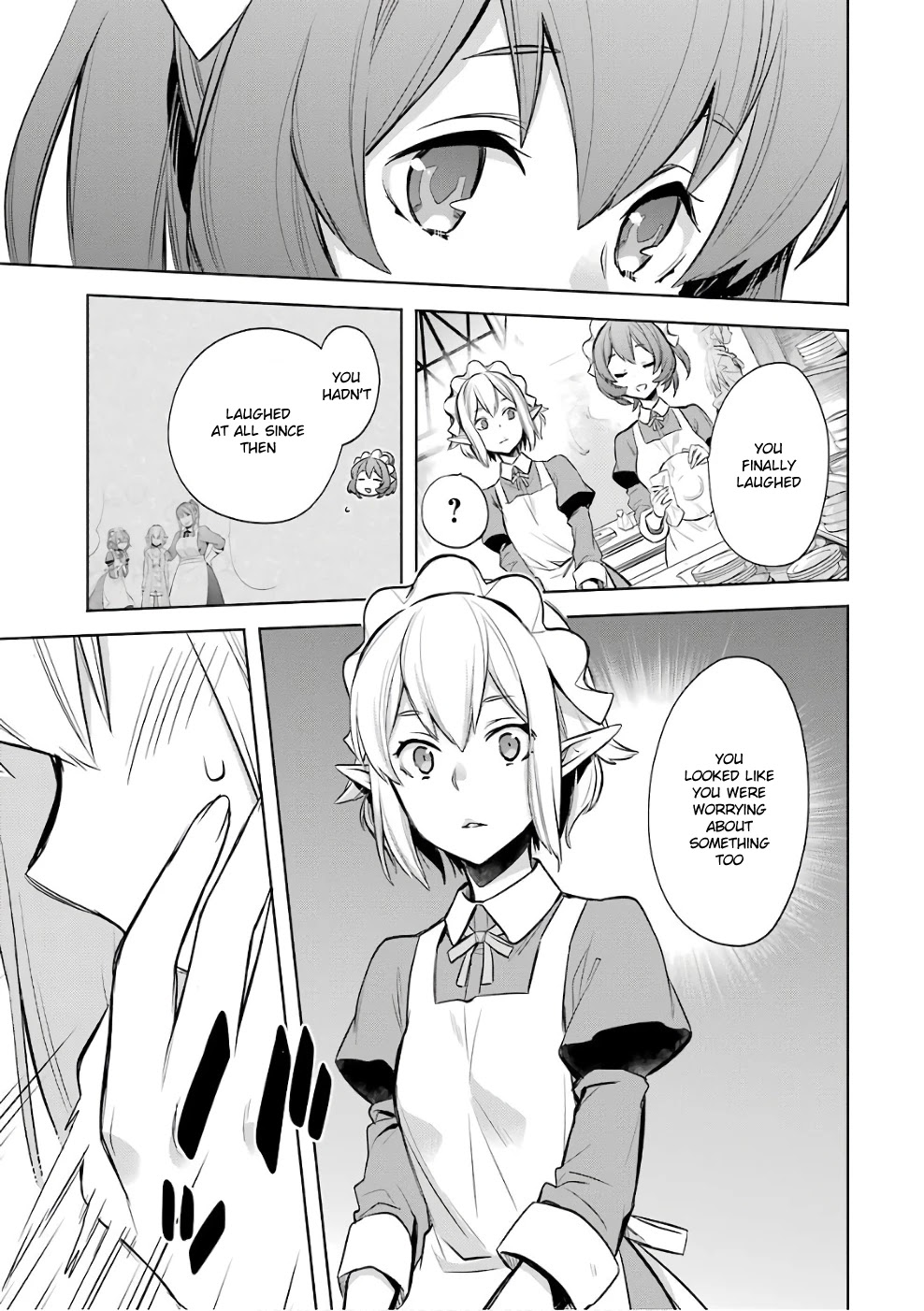 Dungeon ni Deai o Motomeru no wa Machigatte Iru Darou ka: Familia Chronicle Episode Ryu Chapter 13 page 33 - Chapter 13: Girls 03: What They Left Behind