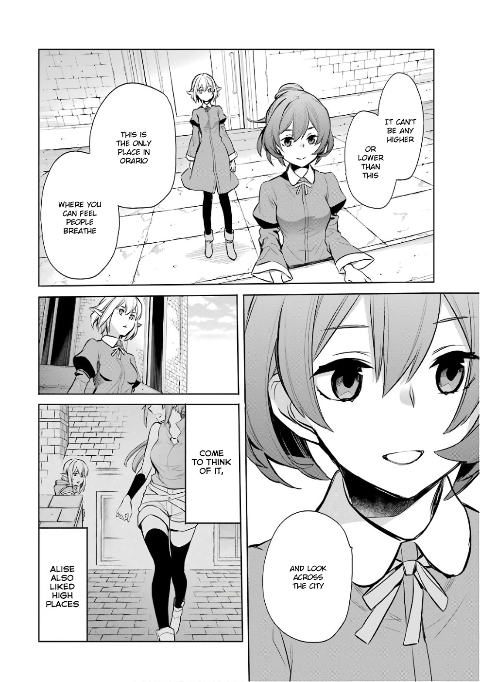Dungeon ni Deai o Motomeru no wa Machigatte Iru Darou ka: Familia Chronicle Episode Ryu Chapter 13 page 42 - Chapter 13: Girls 03: What They Left Behind