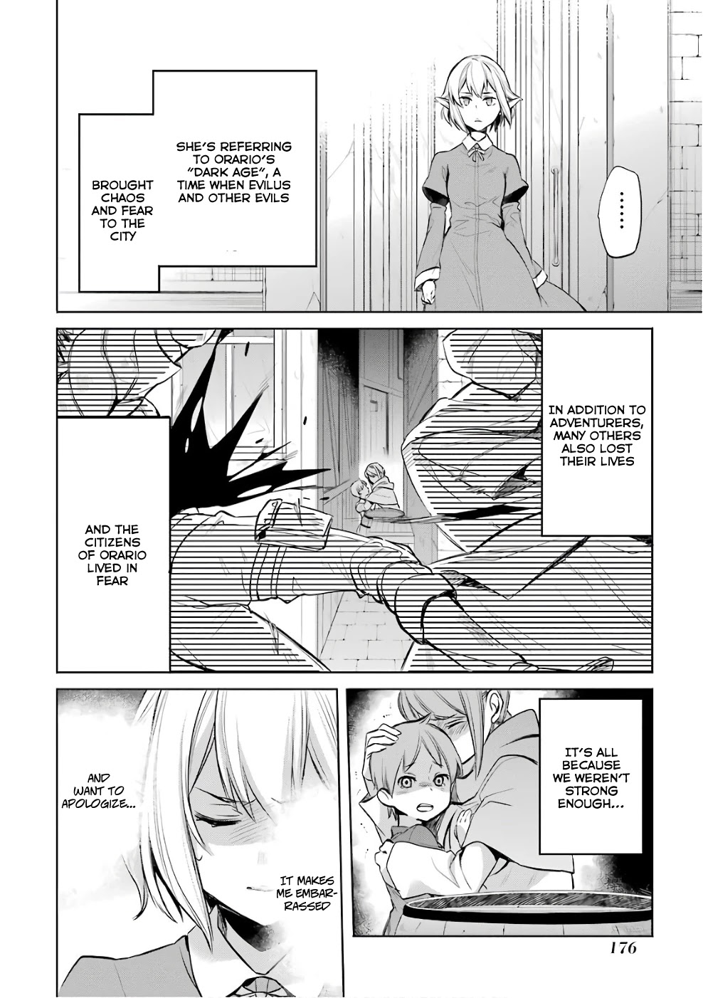 Dungeon ni Deai o Motomeru no wa Machigatte Iru Darou ka: Familia Chronicle Episode Ryu Chapter 13 page 46 - Chapter 13: Girls 03: What They Left Behind