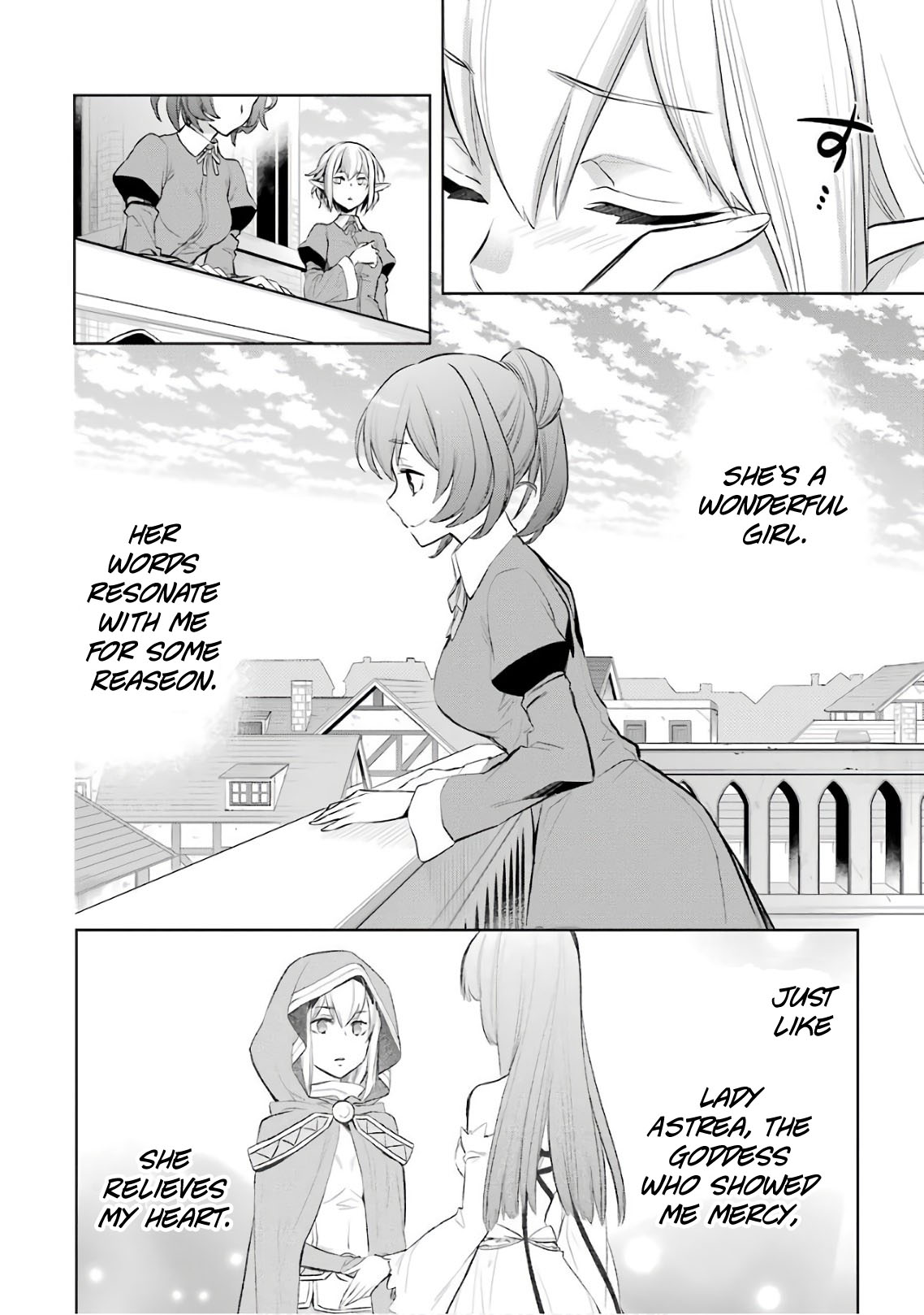 Dungeon ni Deai o Motomeru no wa Machigatte Iru Darou ka: Familia Chronicle Episode Ryu Chapter 14 page 11 - Chapter 14: Girls.04 Her Words