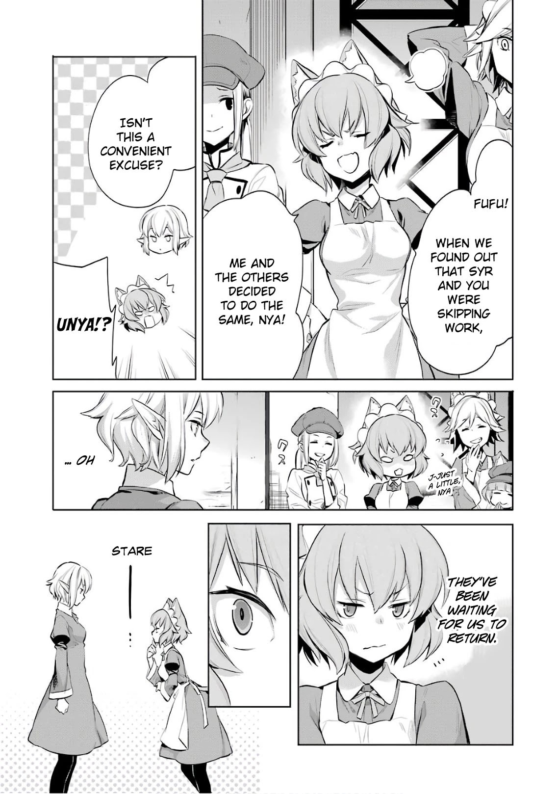 Dungeon ni Deai o Motomeru no wa Machigatte Iru Darou ka: Familia Chronicle Episode Ryu Chapter 14 page 20 - Chapter 14: Girls.04 Her Words