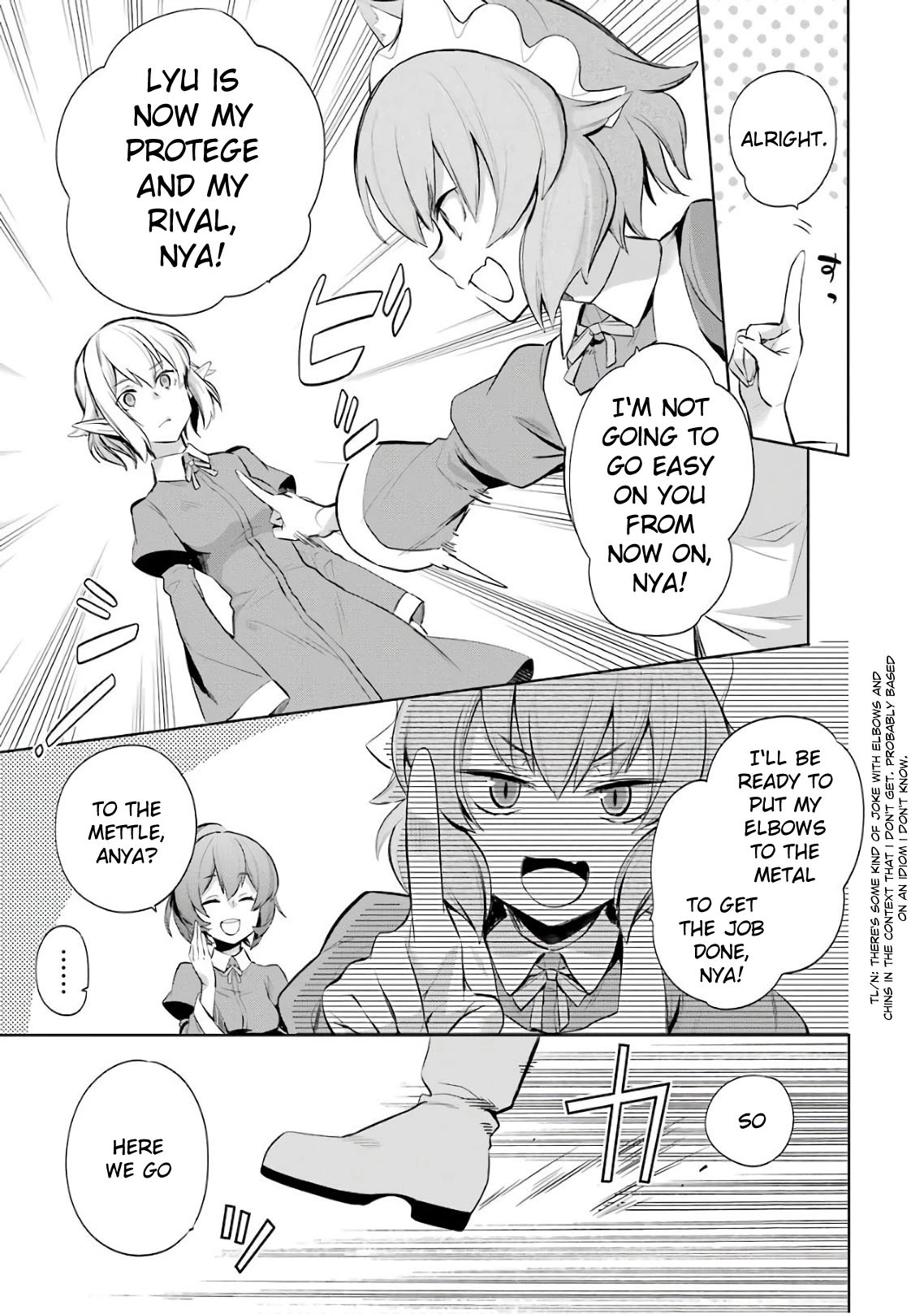 Dungeon ni Deai o Motomeru no wa Machigatte Iru Darou ka: Familia Chronicle Episode Ryu Chapter 14 page 22 - Chapter 14: Girls.04 Her Words