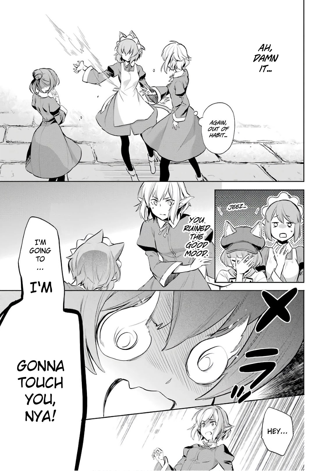 Dungeon ni Deai o Motomeru no wa Machigatte Iru Darou ka: Familia Chronicle Episode Ryu Chapter 14 page 24 - Chapter 14: Girls.04 Her Words