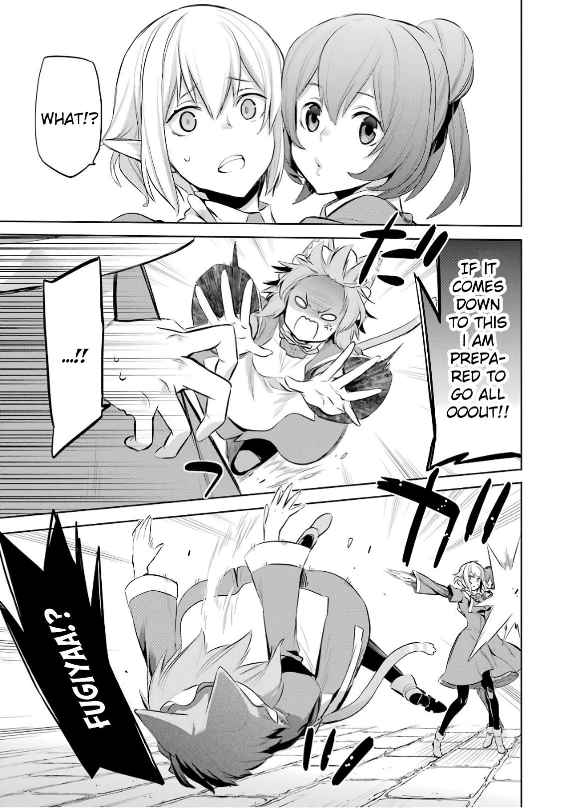 Dungeon ni Deai o Motomeru no wa Machigatte Iru Darou ka: Familia Chronicle Episode Ryu Chapter 14 page 28 - Chapter 14: Girls.04 Her Words