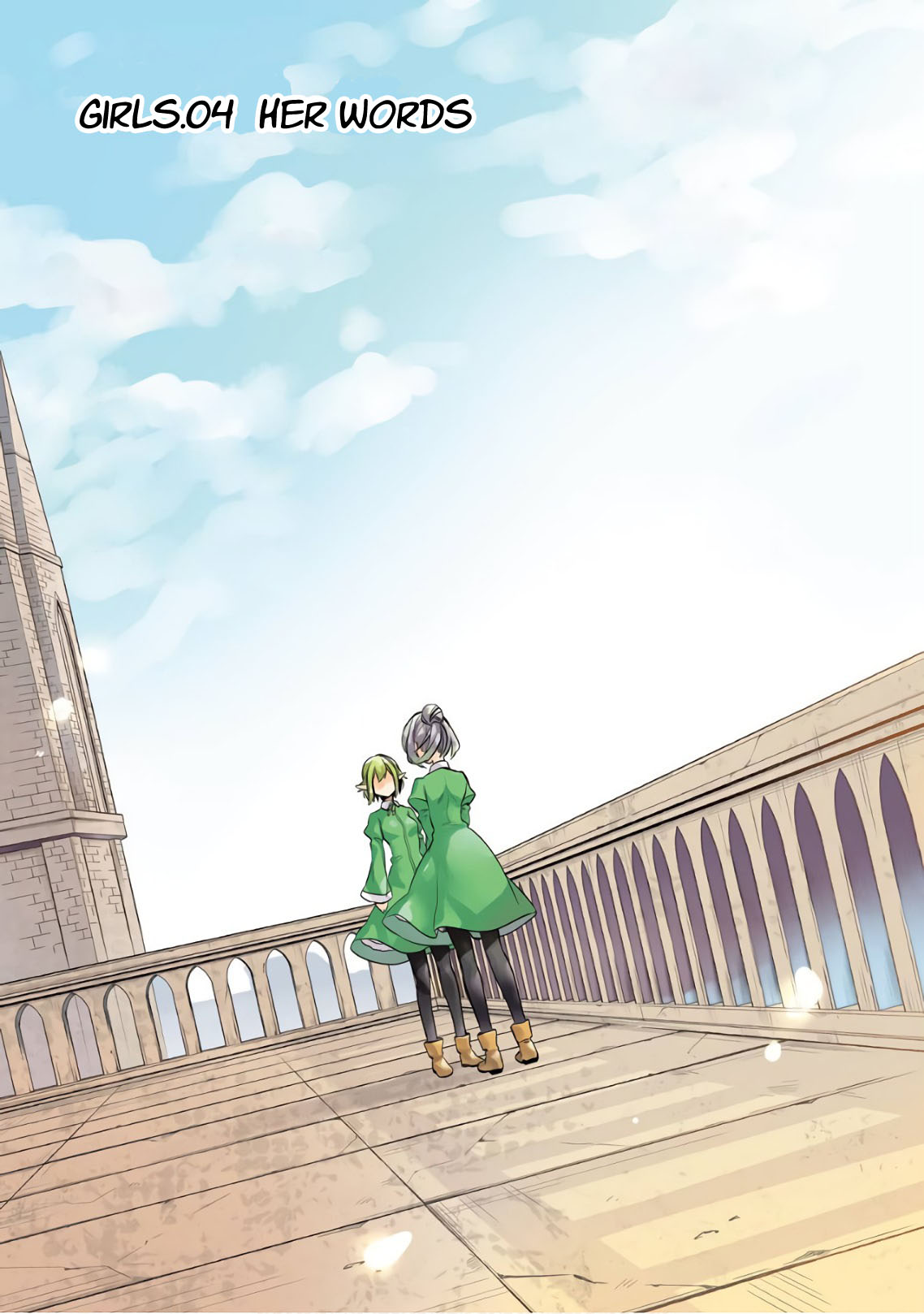 Dungeon ni Deai o Motomeru no wa Machigatte Iru Darou ka: Familia Chronicle Episode Ryu Chapter 14 page 6 - Chapter 14: Girls.04 Her Words