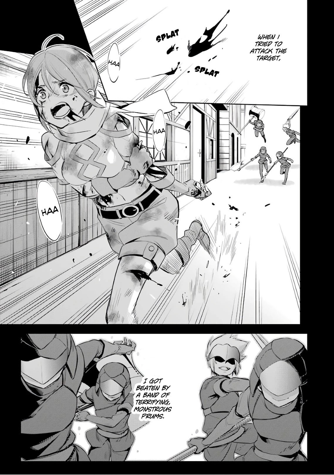 Dungeon ni Deai o Motomeru no wa Machigatte Iru Darou ka: Familia Chronicle Episode Ryu Chapter 15 page 19 - Chapter 15: Girls.05 "Black Fist" Runoa