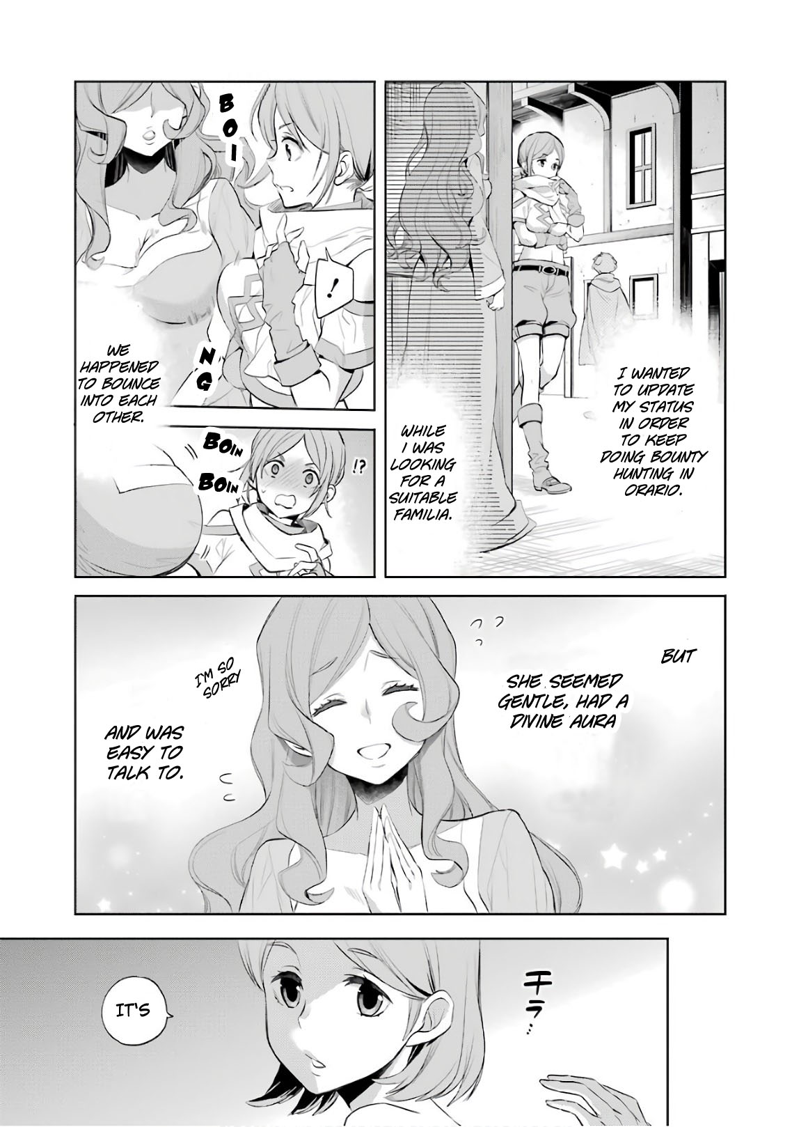 Dungeon ni Deai o Motomeru no wa Machigatte Iru Darou ka: Familia Chronicle Episode Ryu Chapter 15 page 27 - Chapter 15: Girls.05 "Black Fist" Runoa