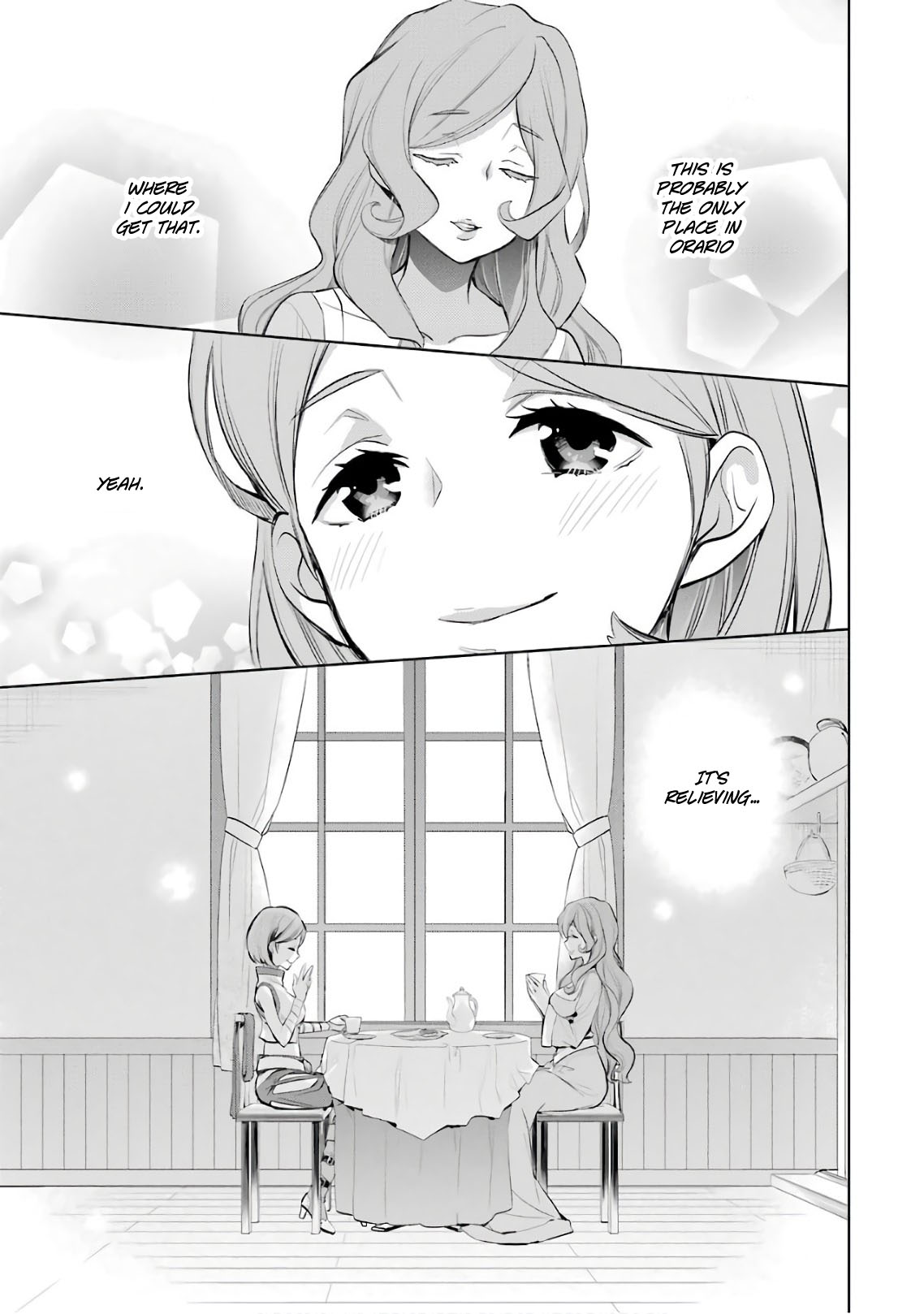 Dungeon ni Deai o Motomeru no wa Machigatte Iru Darou ka: Familia Chronicle Episode Ryu Chapter 15 page 37 - Chapter 15: Girls.05 "Black Fist" Runoa