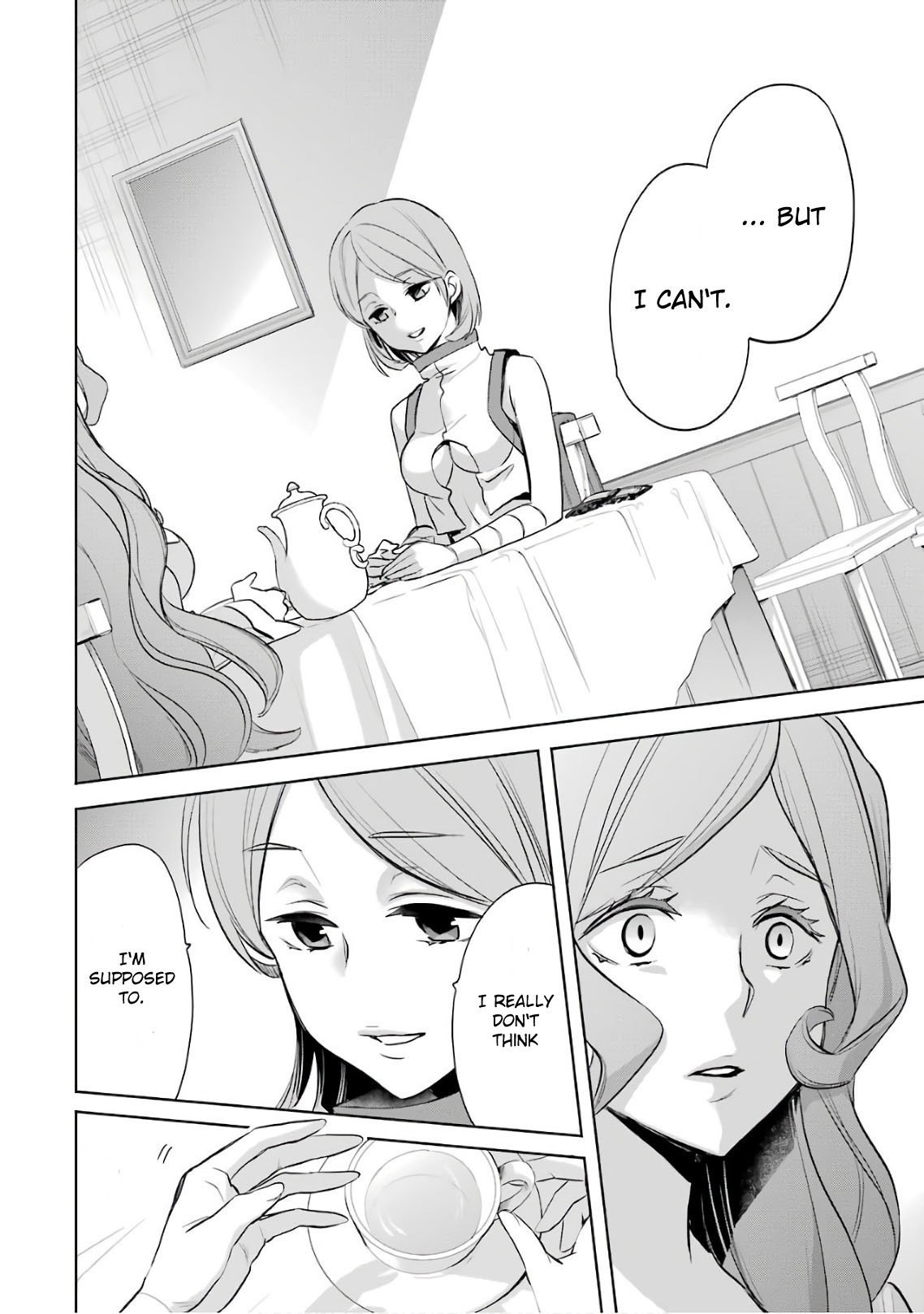 Dungeon ni Deai o Motomeru no wa Machigatte Iru Darou ka: Familia Chronicle Episode Ryu Chapter 15 page 46 - Chapter 15: Girls.05 "Black Fist" Runoa