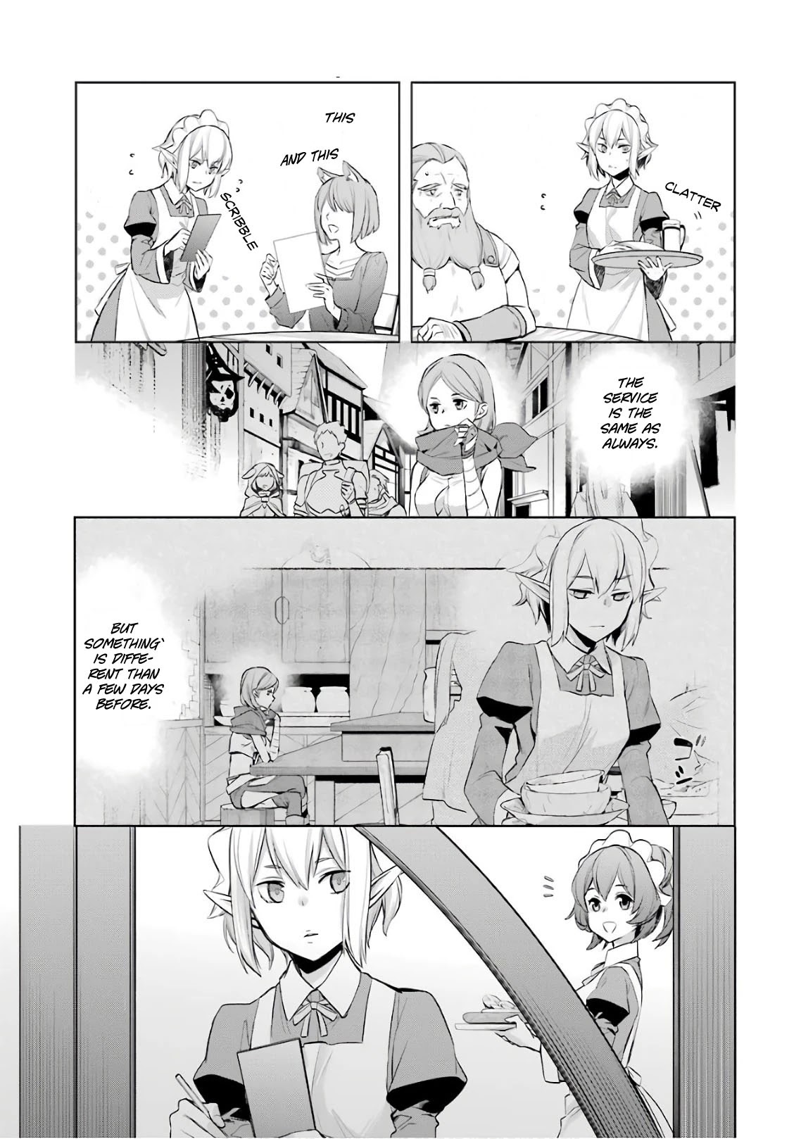 Dungeon ni Deai o Motomeru no wa Machigatte Iru Darou ka: Familia Chronicle Episode Ryu Chapter 15 page 5 - Chapter 15: Girls.05 "Black Fist" Runoa