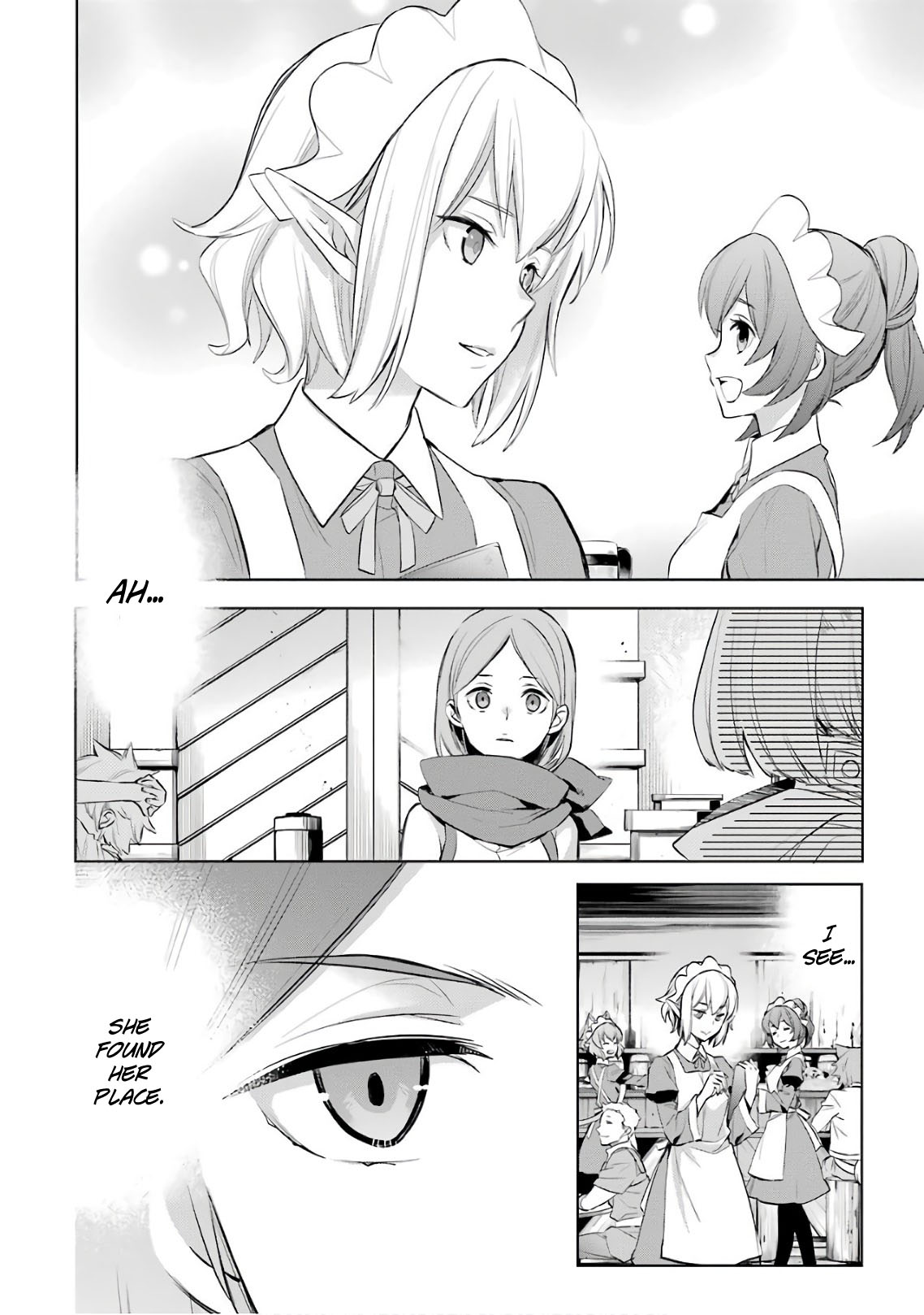 Dungeon ni Deai o Motomeru no wa Machigatte Iru Darou ka: Familia Chronicle Episode Ryu Chapter 15 page 6 - Chapter 15: Girls.05 "Black Fist" Runoa