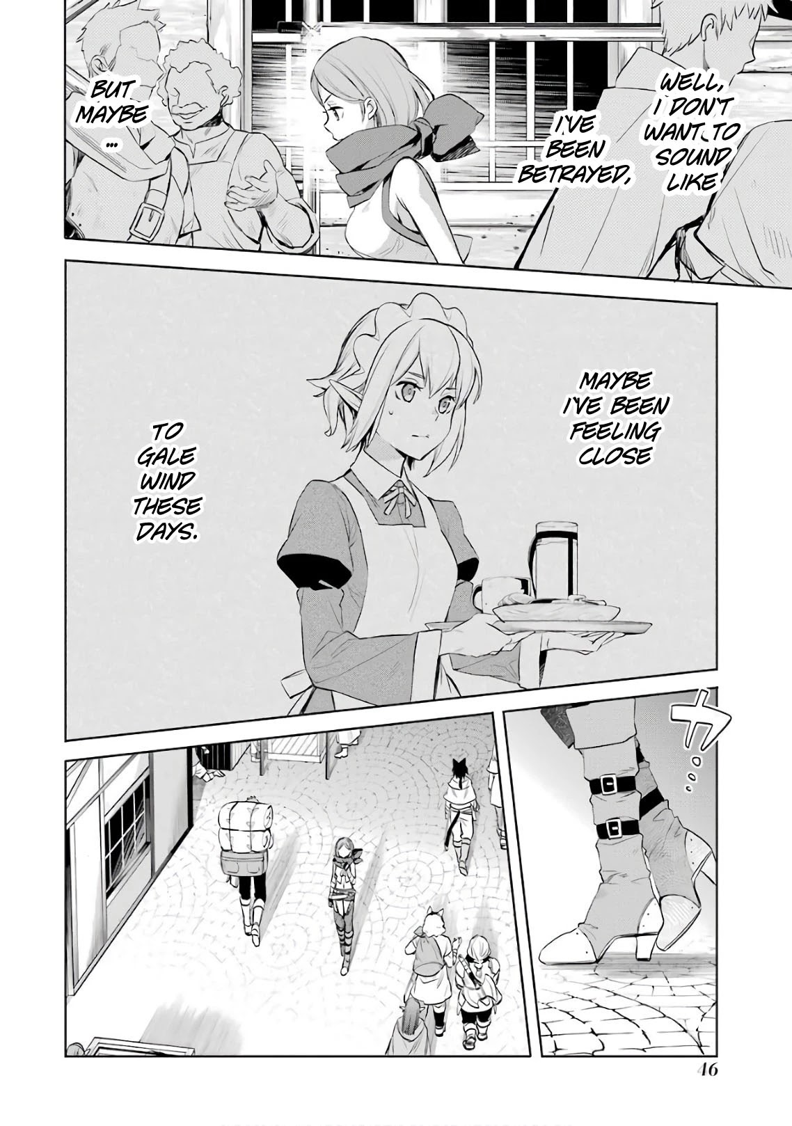 Dungeon ni Deai o Motomeru no wa Machigatte Iru Darou ka: Familia Chronicle Episode Ryu Chapter 15 page 8 - Chapter 15: Girls.05 "Black Fist" Runoa