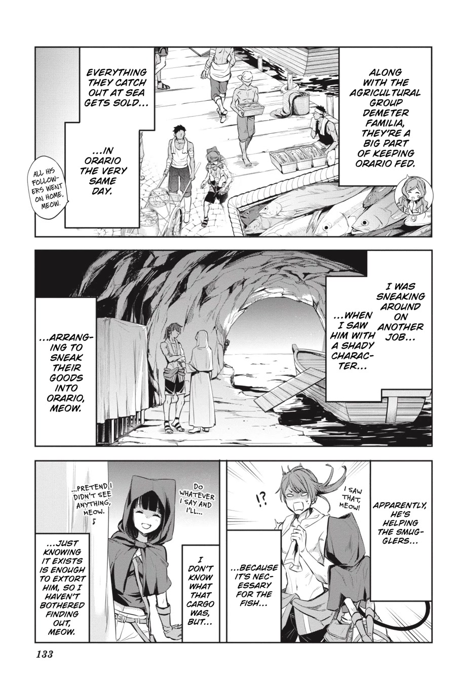 Dungeon ni Deai o Motomeru no wa Machigatte Iru Darou ka: Familia Chronicle Episode Ryu Chapter 16 page 39 - Chapter 16: Girls.06 Chloe