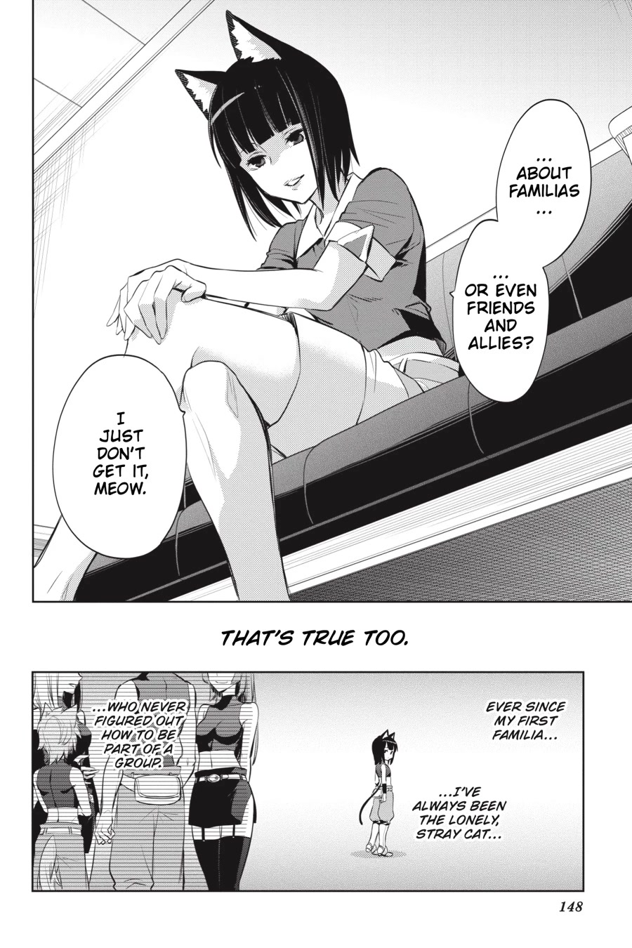 Dungeon ni Deai o Motomeru no wa Machigatte Iru Darou ka: Familia Chronicle Episode Ryu Chapter 16 page 54 - Chapter 16: Girls.06 Chloe