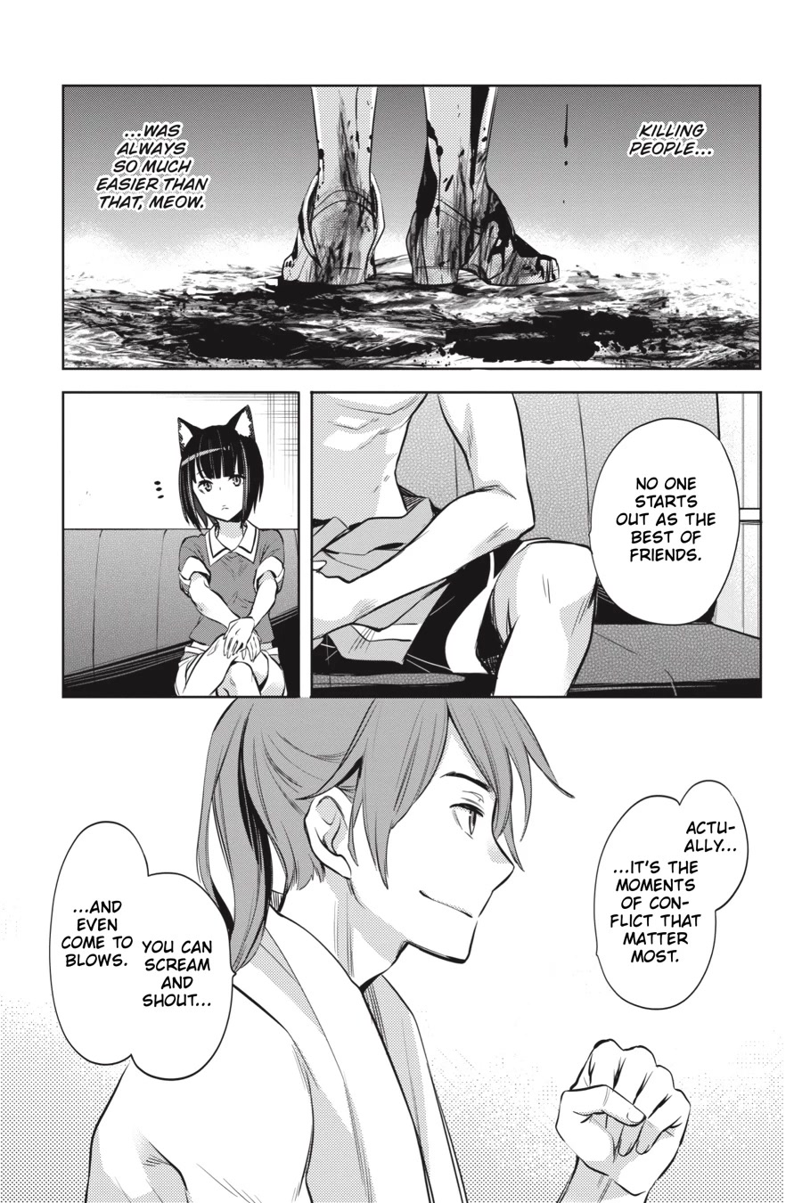 Dungeon ni Deai o Motomeru no wa Machigatte Iru Darou ka: Familia Chronicle Episode Ryu Chapter 16 page 55 - Chapter 16: Girls.06 Chloe