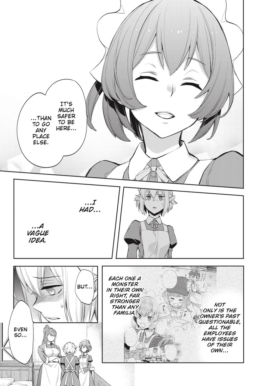 Dungeon ni Deai o Motomeru no wa Machigatte Iru Darou ka: Familia Chronicle Episode Ryu Chapter 18 page 17 - Chapter 18: Girls.08 Assault