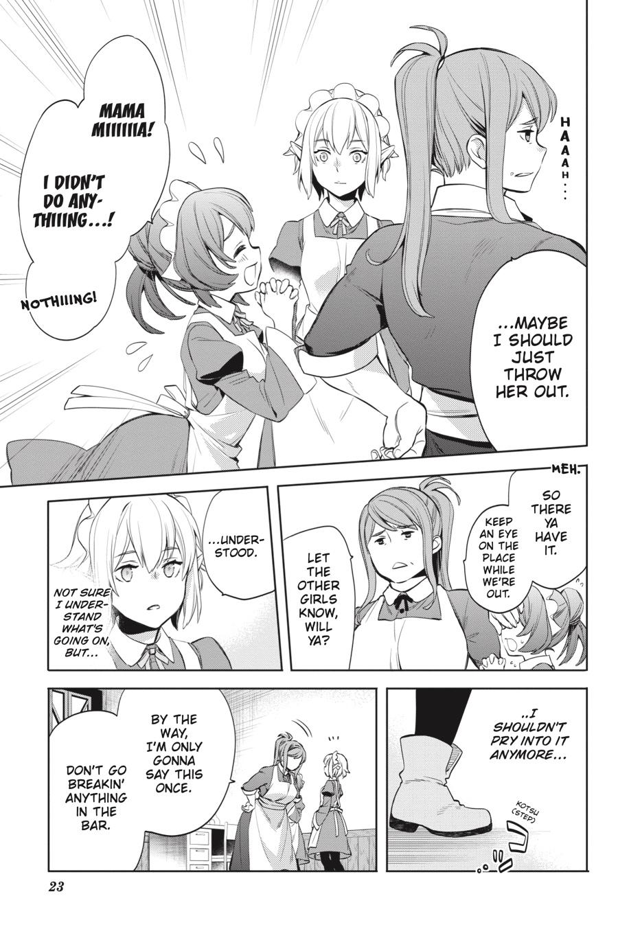 Dungeon ni Deai o Motomeru no wa Machigatte Iru Darou ka: Familia Chronicle Episode Ryu Chapter 18 page 23 - Chapter 18: Girls.08 Assault