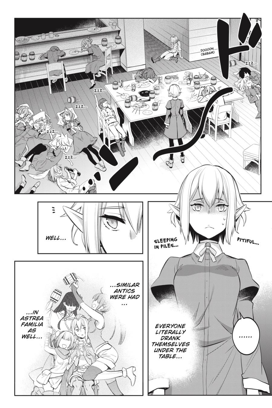 Dungeon ni Deai o Motomeru no wa Machigatte Iru Darou ka: Familia Chronicle Episode Ryu Chapter 18 page 28 - Chapter 18: Girls.08 Assault