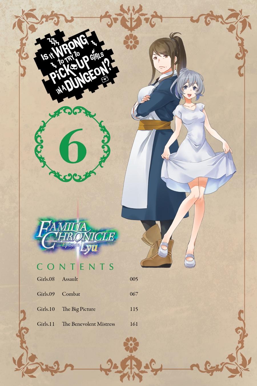 Dungeon ni Deai o Motomeru no wa Machigatte Iru Darou ka: Familia Chronicle Episode Ryu Chapter 18 page 3 - Chapter 18: Girls.08 Assault