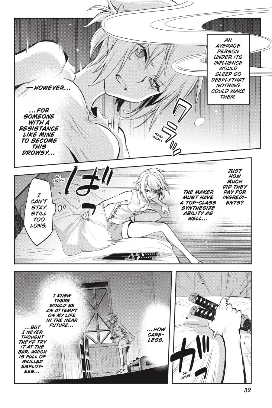Dungeon ni Deai o Motomeru no wa Machigatte Iru Darou ka: Familia Chronicle Episode Ryu Chapter 18 page 32 - Chapter 18: Girls.08 Assault