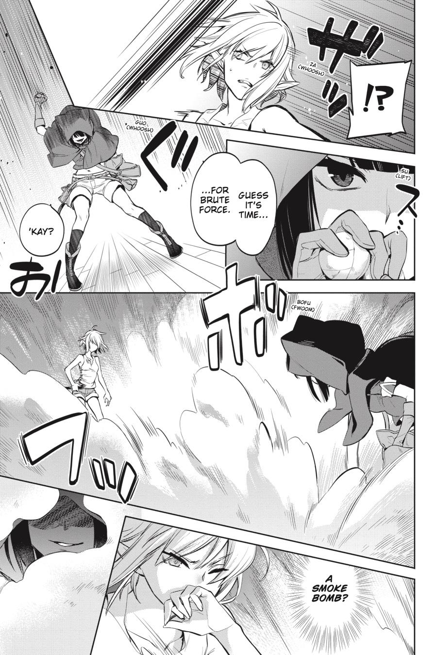 Dungeon ni Deai o Motomeru no wa Machigatte Iru Darou ka: Familia Chronicle Episode Ryu Chapter 18 page 41 - Chapter 18: Girls.08 Assault