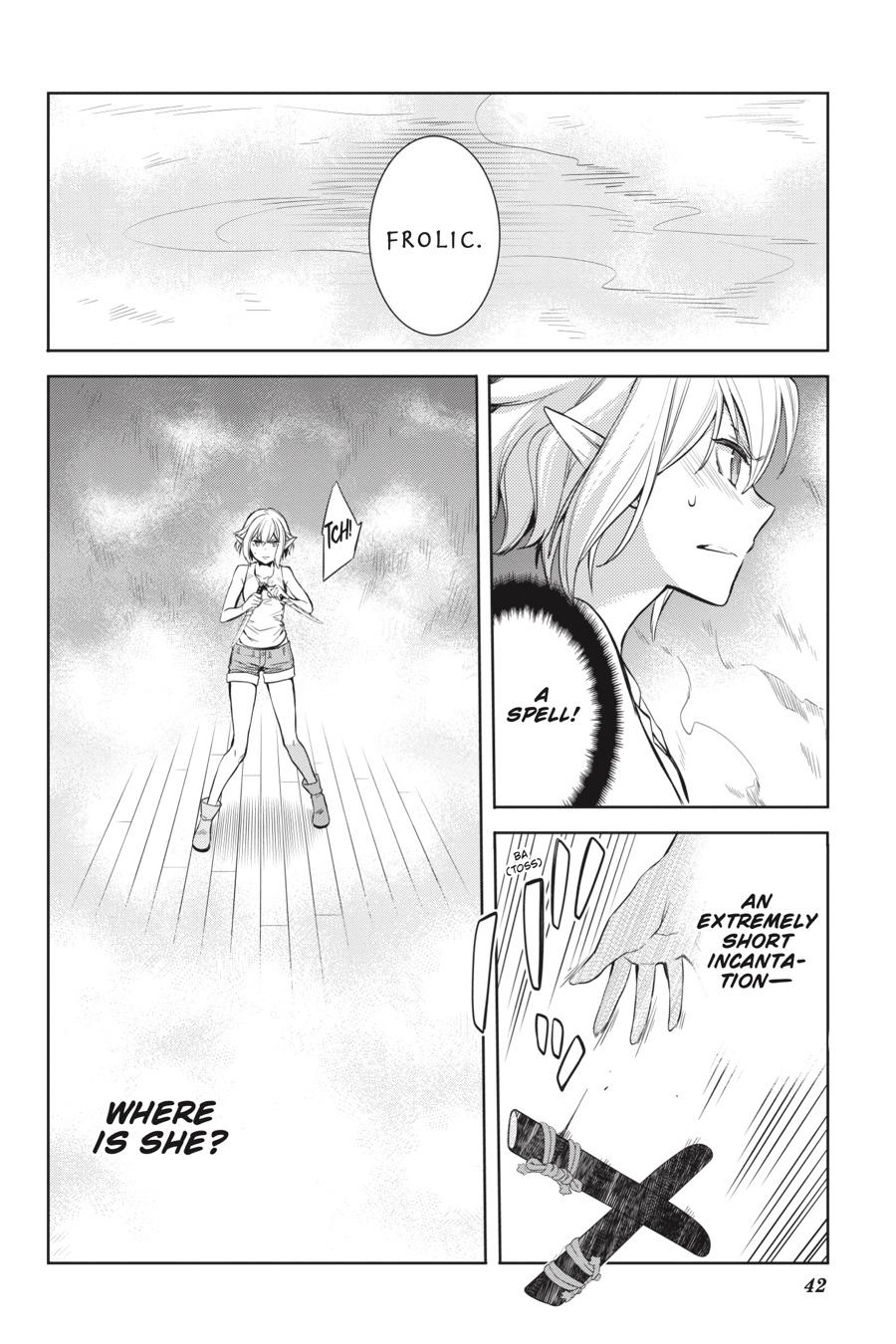 Dungeon ni Deai o Motomeru no wa Machigatte Iru Darou ka: Familia Chronicle Episode Ryu Chapter 18 page 42 - Chapter 18: Girls.08 Assault