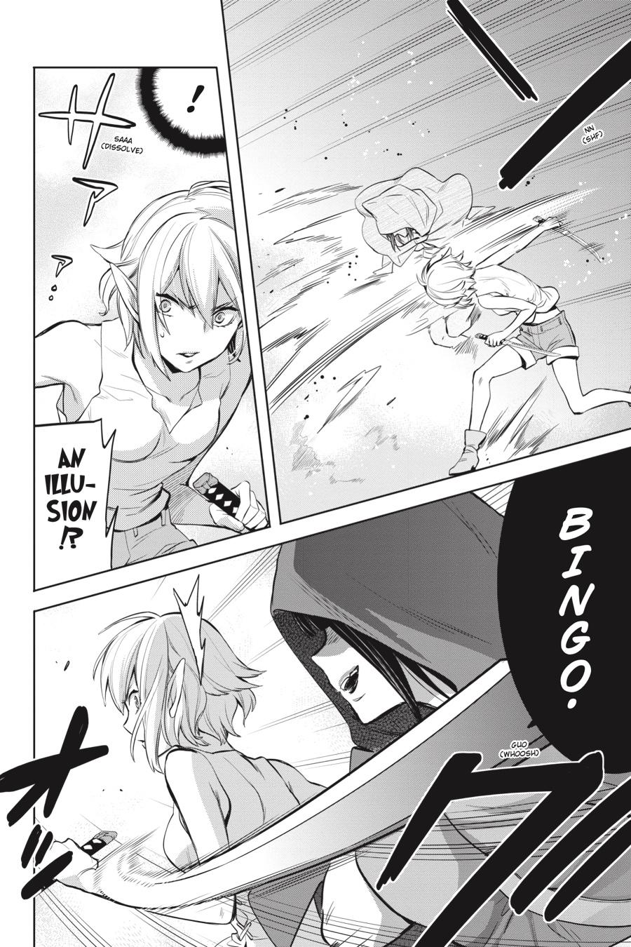 Dungeon ni Deai o Motomeru no wa Machigatte Iru Darou ka: Familia Chronicle Episode Ryu Chapter 18 page 44 - Chapter 18: Girls.08 Assault