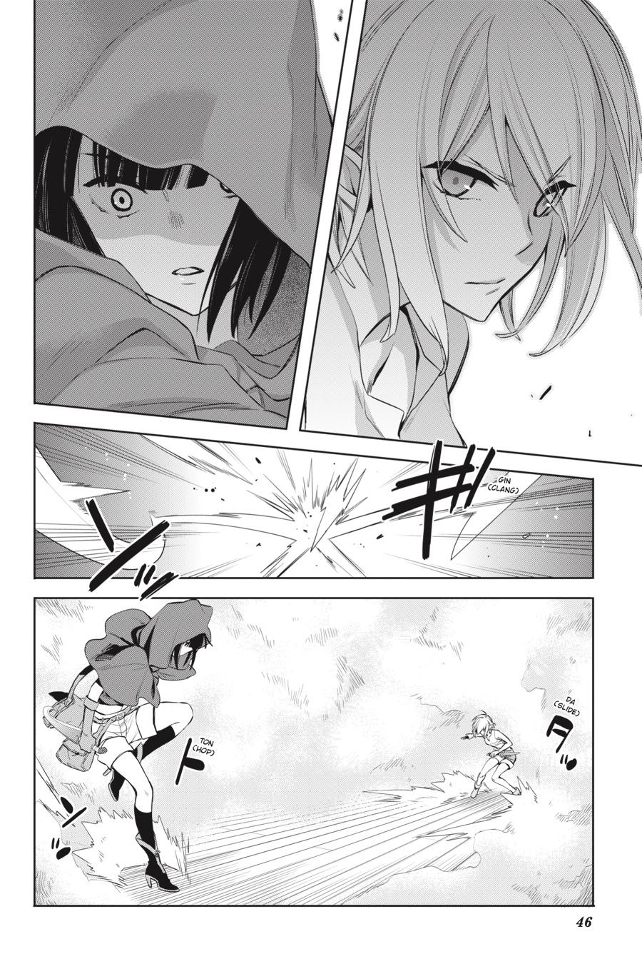Dungeon ni Deai o Motomeru no wa Machigatte Iru Darou ka: Familia Chronicle Episode Ryu Chapter 18 page 46 - Chapter 18: Girls.08 Assault