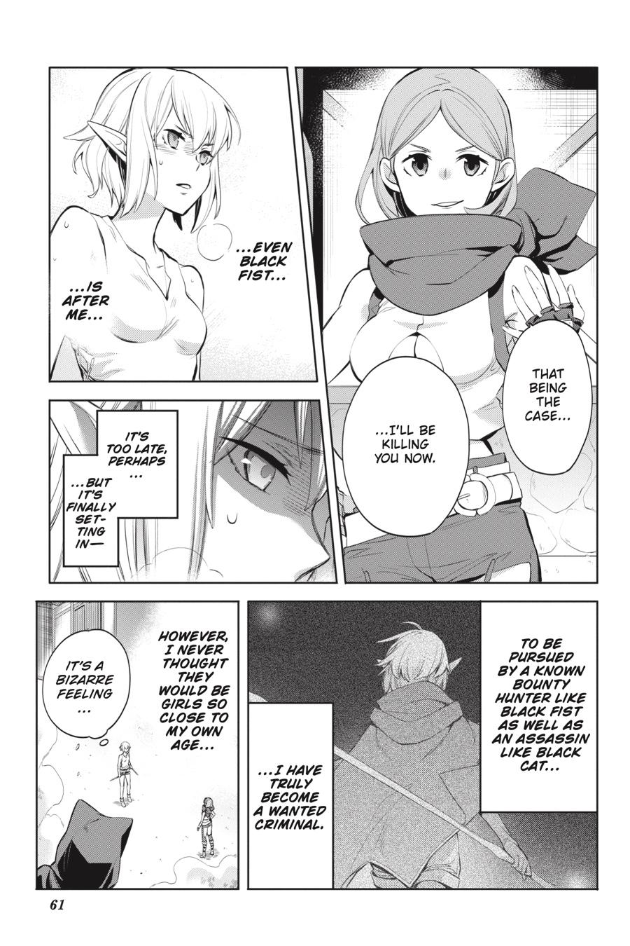 Dungeon ni Deai o Motomeru no wa Machigatte Iru Darou ka: Familia Chronicle Episode Ryu Chapter 18 page 61 - Chapter 18: Girls.08 Assault