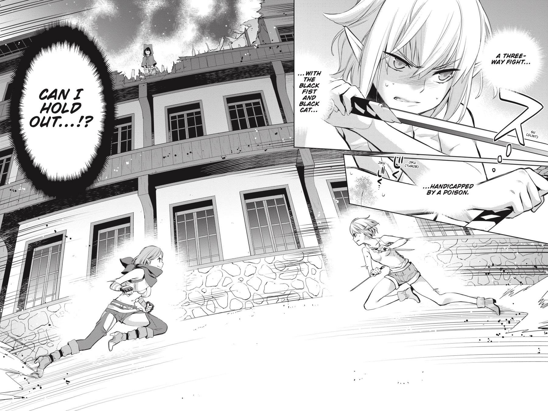 Dungeon ni Deai o Motomeru no wa Machigatte Iru Darou ka: Familia Chronicle Episode Ryu Chapter 18 page 64 - Chapter 18: Girls.08 Assault