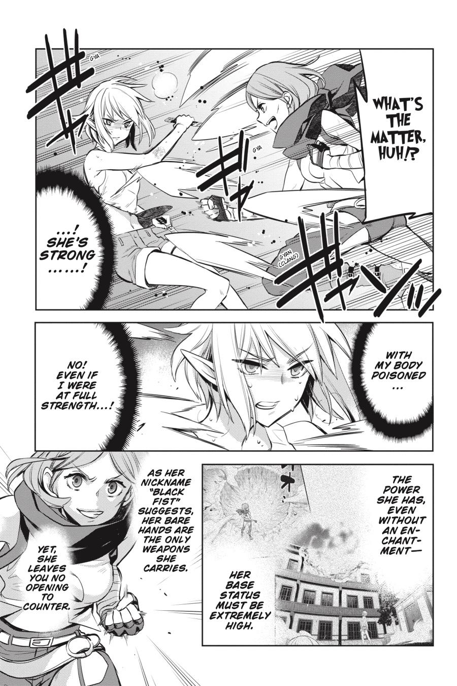 Dungeon ni Deai o Motomeru no wa Machigatte Iru Darou ka: Familia Chronicle Episode Ryu Chapter 19 page 30 - Chapter 19: Girls.09 Combat