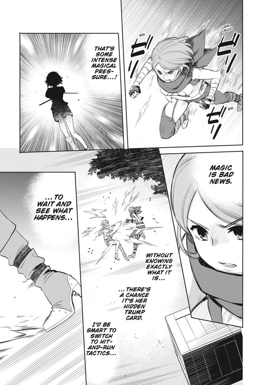 Dungeon ni Deai o Motomeru no wa Machigatte Iru Darou ka: Familia Chronicle Episode Ryu Chapter 19 page 34 - Chapter 19: Girls.09 Combat
