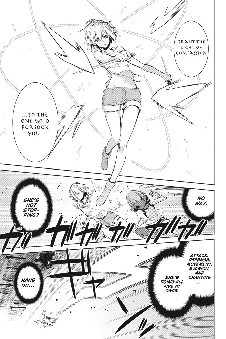 Dungeon ni Deai o Motomeru no wa Machigatte Iru Darou ka: Familia Chronicle Episode Ryu Chapter 19 page 38 - Chapter 19: Girls.09 Combat