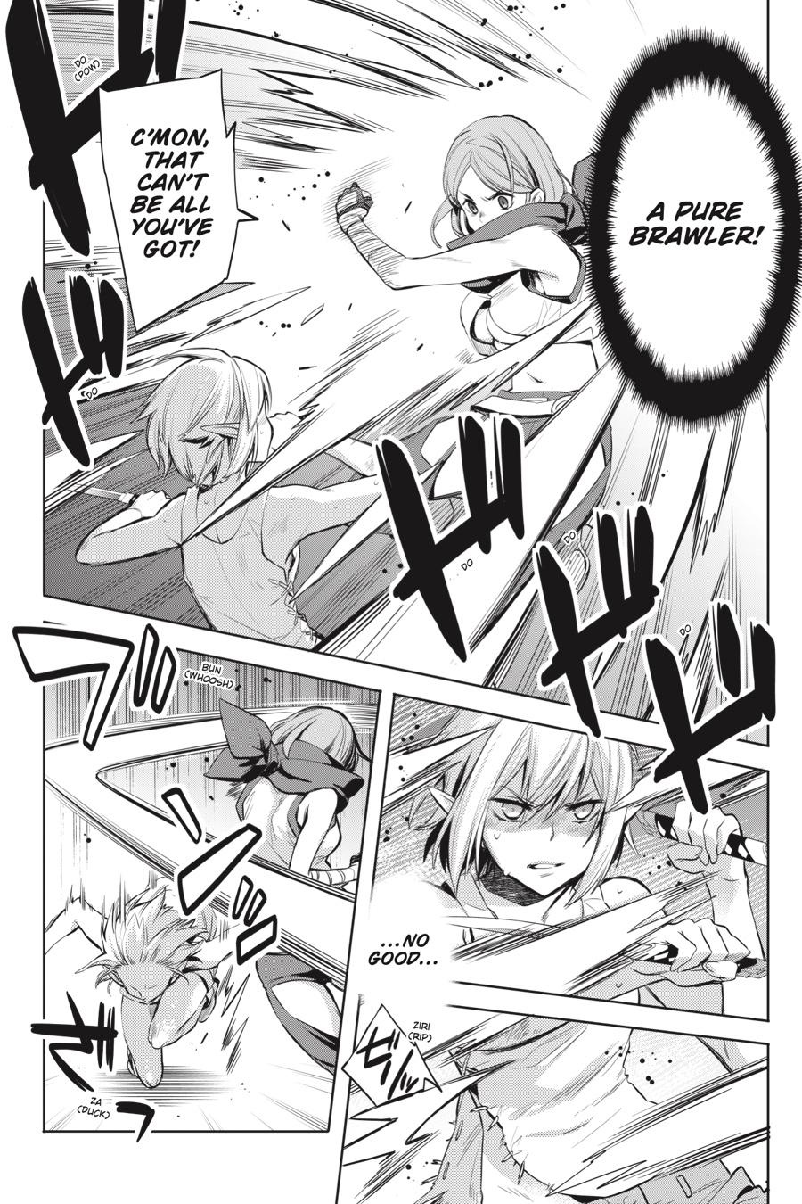 Dungeon ni Deai o Motomeru no wa Machigatte Iru Darou ka: Familia Chronicle Episode Ryu Chapter 19 page 4 - Chapter 19: Girls.09 Combat