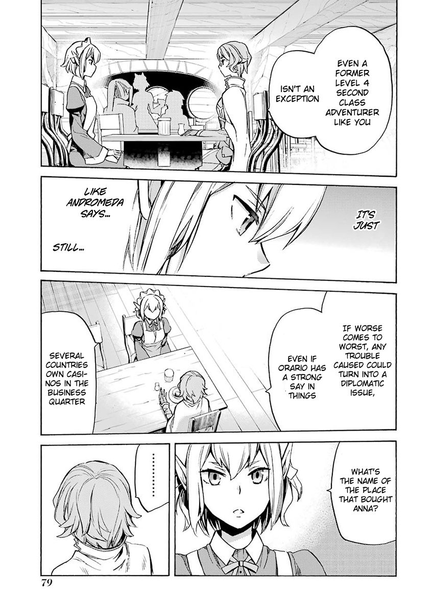 Dungeon ni Deai o Motomeru no wa Machigatte Iru Darou ka: Familia Chronicle Episode Ryu Chapter 2 page 15 - Chapter 2 : Grand Casino