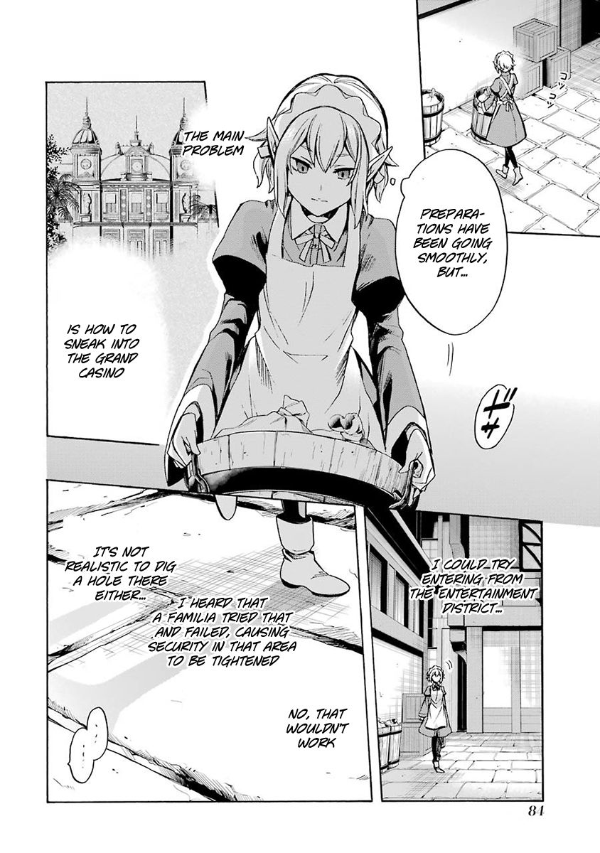 Dungeon ni Deai o Motomeru no wa Machigatte Iru Darou ka: Familia Chronicle Episode Ryu Chapter 2 page 20 - Chapter 2 : Grand Casino
