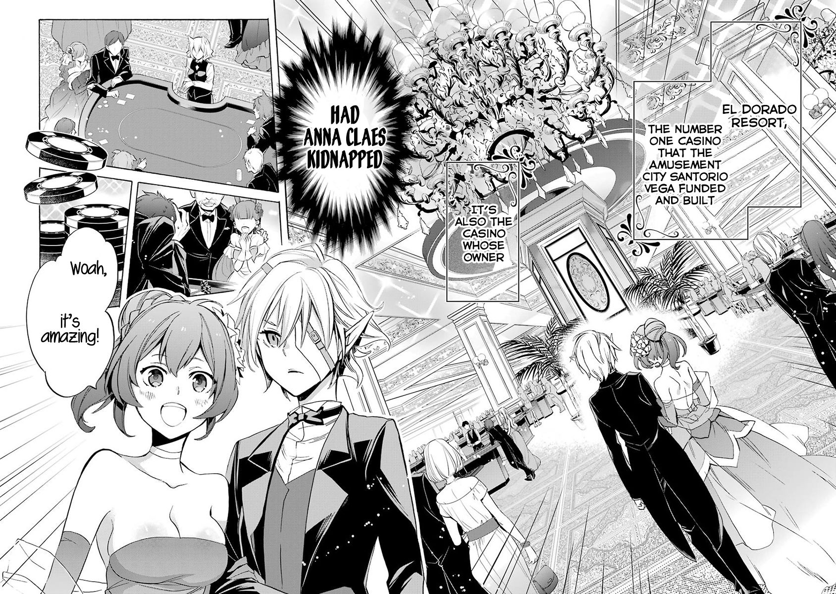 Dungeon ni Deai o Motomeru no wa Machigatte Iru Darou ka: Familia Chronicle Episode Ryu Chapter 2 page 38 - Chapter 2 : Grand Casino