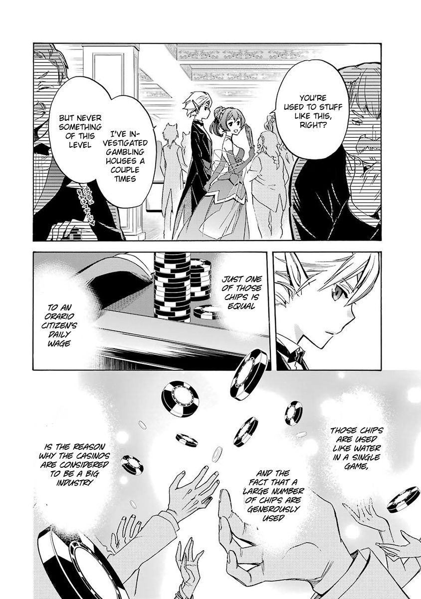 Dungeon ni Deai o Motomeru no wa Machigatte Iru Darou ka: Familia Chronicle Episode Ryu Chapter 2 page 39 - Chapter 2 : Grand Casino