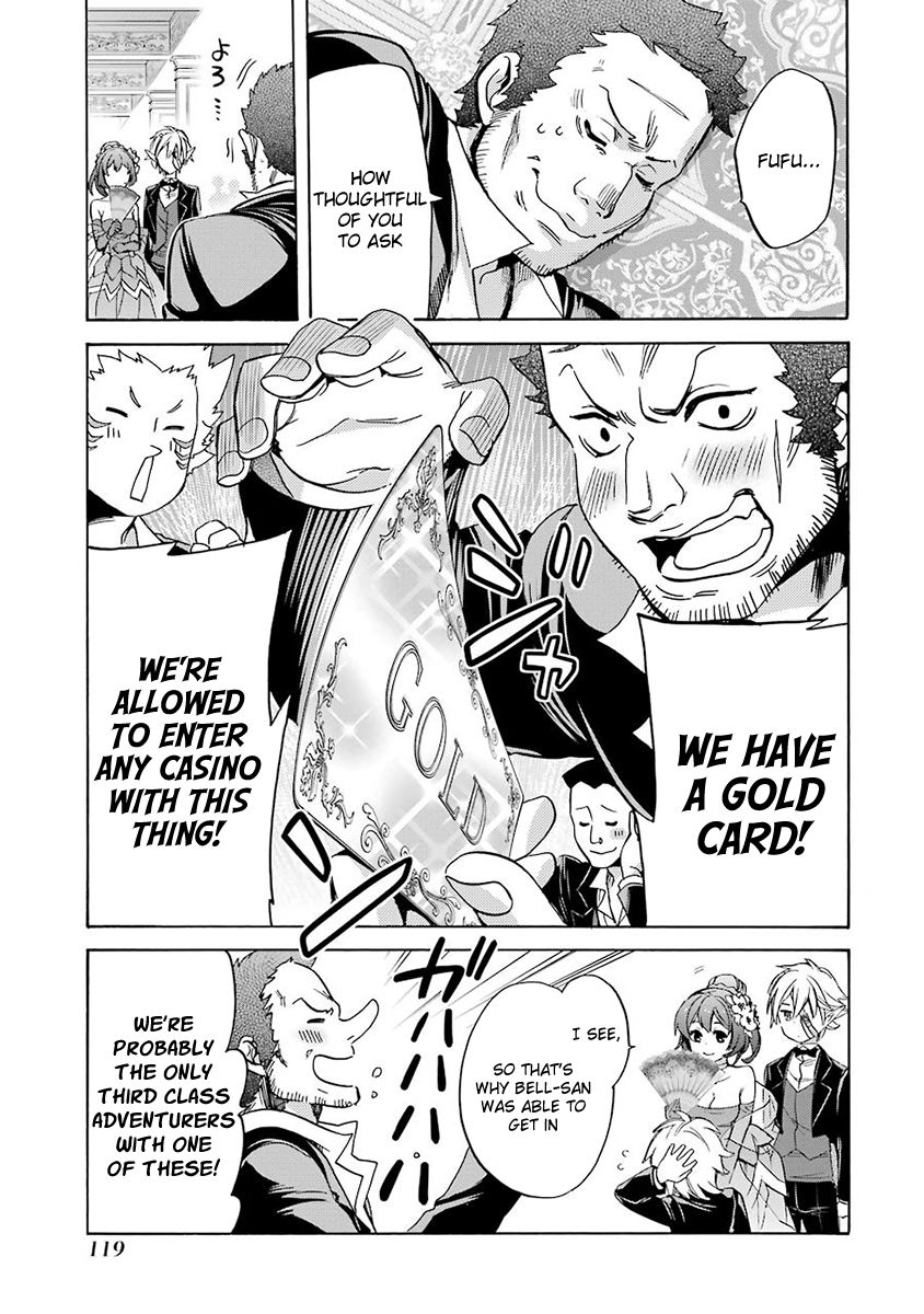 Dungeon ni Deai o Motomeru no wa Machigatte Iru Darou ka: Familia Chronicle Episode Ryu Chapter 2 page 54 - Chapter 2 : Grand Casino