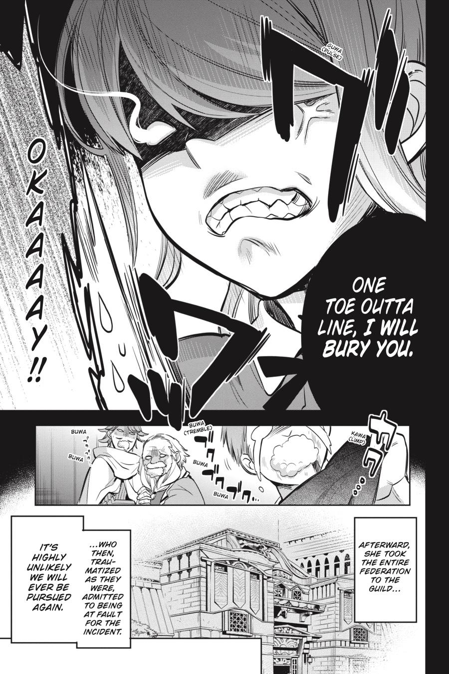Dungeon ni Deai o Motomeru no wa Machigatte Iru Darou ka: Familia Chronicle Episode Ryu Chapter 21 page 10 - Chapter 21: Girls.11 The Benevolent Mistress [END]